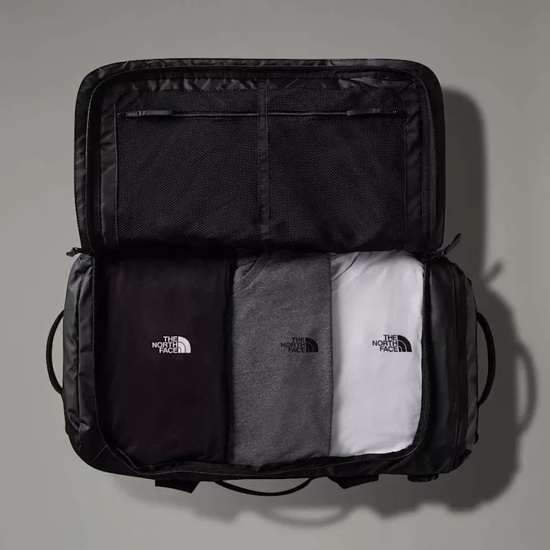 Torba podróżna The North Face Base Camp Voyager Duffel 62 - TNF Black/asfaltowy szary