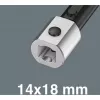 Klucz dynamometryczny Wera Click-Torque X 7 z rękojeścią czarno-zieloną, wkładka napędowa 14x18 mm