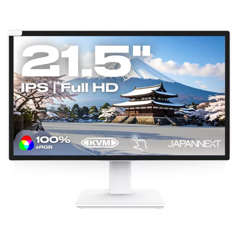 Monitor Japannext JN-IPS2152FHDR-T Biały
