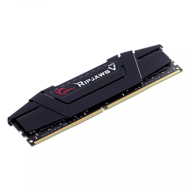 G.SKILL Ripjaws V Series (Intel XMP) DDR4 RAM 64GB (4x16GB) 3200MT/s CL16-18-18-38 1.35V Desktop Computer Memory UDIMM - Czarny (F4-3200C16Q-64GVK)