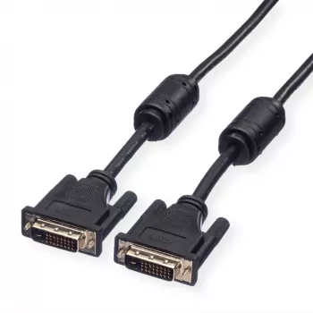 Kabel DVI ROLINE DVI (24+1) Dual Link M/M 7,5 m