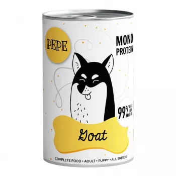 PAKA ZWIERZAKA Pepe Goat - mokra karma dla psa - 400g