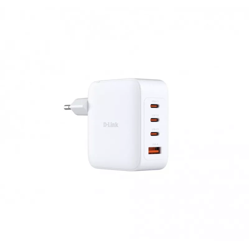 D-Link 140W GaN Charger, Indoor, AC, biały