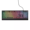 Trust GXT 792 QUADROX klawiatura Mysz w zestawie Gaming USB QWERTY US English Czarny
