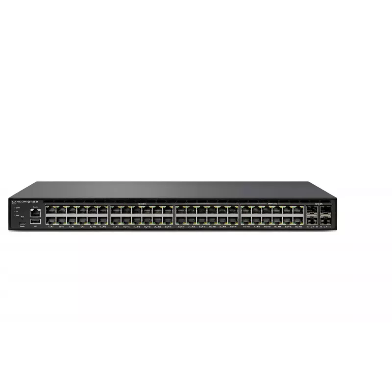 Lancom GS-4554X - Przełącznik - L3 - zarządzalny - 36 x 10/100/1000 + 12 x 2.5GBase-T + 4 x 1 Gigabit / 10 Gigabit SFP+ + 2 x 10/40 Gigabit QSFP+ (Uplink / Stacking)