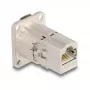 DeLOCK 67062 D-Type RJ45 Cat.6A STP wbudowany łącznik, metal