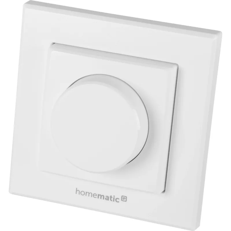 Włącznik światła obrotowy Homematic IP HMIP-WRCR biały 55x55x27 mm