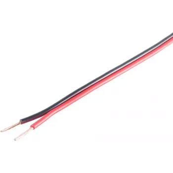Kabel głośnikowy ShiverPeaks 06-151005 0,75 mm², 100 m, czerwony/czarny