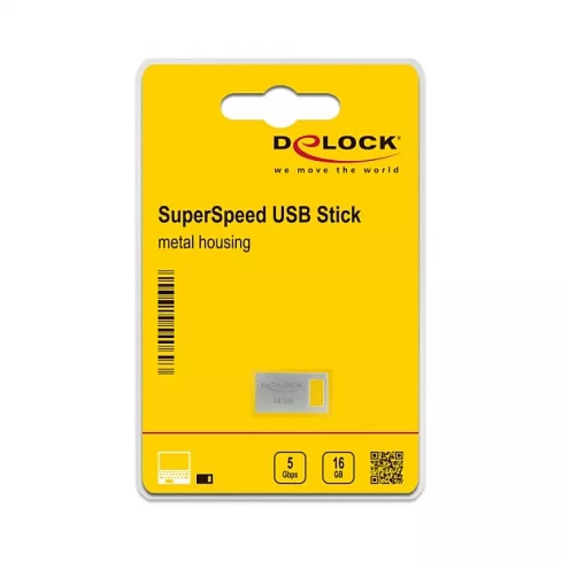 Pamięć USB DeLOCK 16GB USB Typ-A 3.2 Gen 1 54069