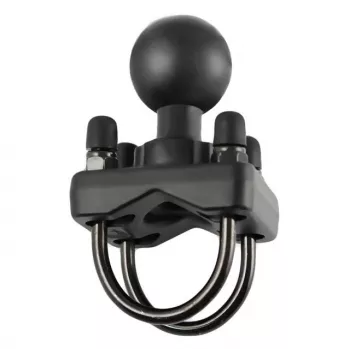 Podstawa kulowa RAM Mounts z podwójnym U-boltem do szyn 1,25 inch – 1,5 inch