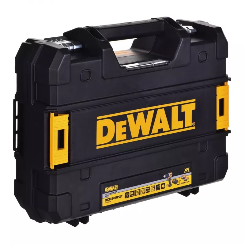 WIERTARKO-WKRĘTARKA Dewalt DCD805P2T 18V 2X5,0AH BL Tstak
