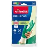 Vileda Dermo Plus ‘M’ rękawice zielona bawełna, nitryl