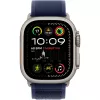 Apple Watch Ultra 2 Cell 49mm Natural Titan Blue Loop S/M