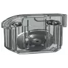 Leitz Ostrze do cięcia prostego do precyzyjnego trymera biurowego, 15 arkuszy, Plastik, Stal, Szary, 14 mm, 40 mm, 48 mm