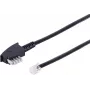 Kabel telefoniczny ShiverPeaks 70153 ze wtykiem TAE N do połączeń stacjonarnych