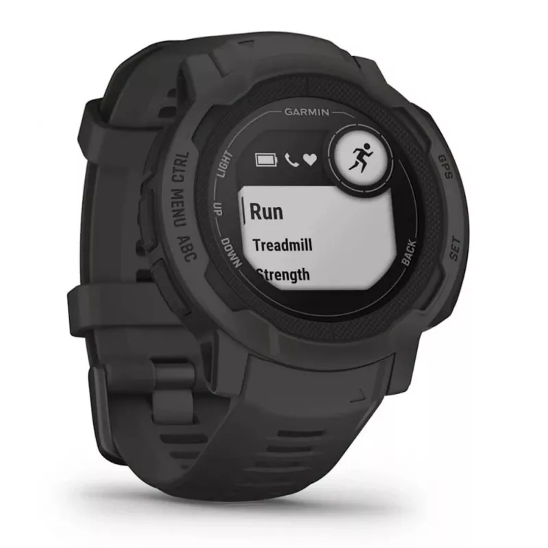 Garmin Instinct 2 2.29 cm (0.9) MIP 45 mm Cyfrowy 176 x 176 pikseli Grafitowy GPS (satelitarny)