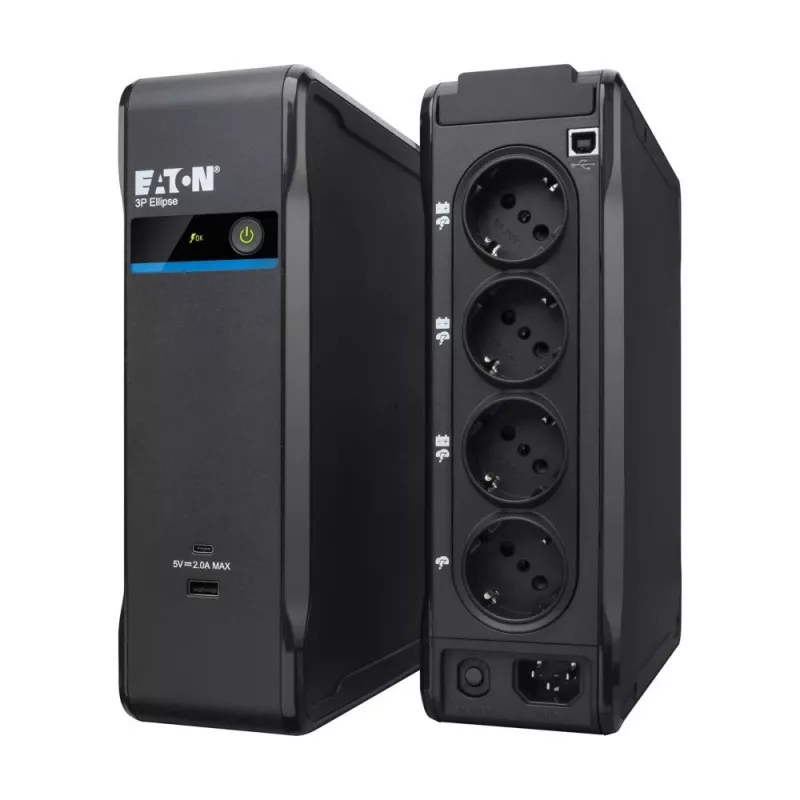 Zasilacz awaryjny EATON Ellipse 900 USB DIN — 900 VA / 540 W