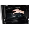 Kuchenka gazowa MPM MPM-56-KGF-21/B — 4-palnikowa stal nierdzewna, piekarnik 54 L, sterowanie pokrętłami