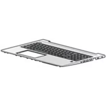 Część zamienna do laptopa HP L45090-FL1 Podstawa obudowy + klawiatura