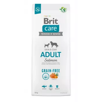 Sucha karma dla psa Brit Care Grain-free Adult Medium X-Small 12 kg — Łosoś, 26% białka, 15% tłuszczu