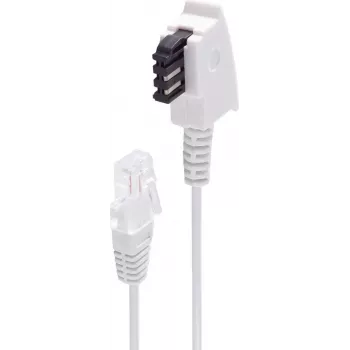 Kabel telefoniczny ShiverPeaks BS12-09086 15 m biały