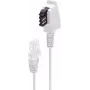 Kabel telefoniczny ShiverPeaks BS12-09086 15 m biały