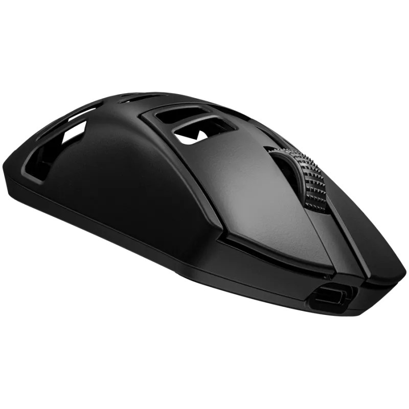 LORGAR MSE90W, Bezprzewodowa mysz gamingowa Elite ze stopu magnezu, czarna