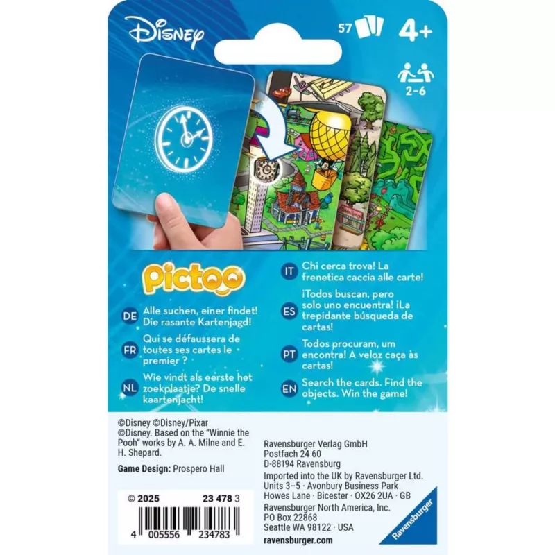 Pictoo Disney, Gra karciana