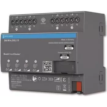 Busch-Jaeger Dimmaktor 4-fach REG DA/M.4.210.2.11 (2CKA006220A0728)