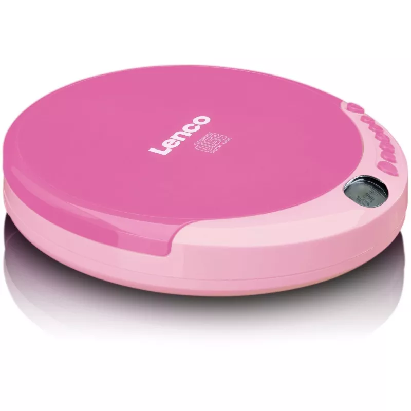 Przenośny odtwarzacz CD Lenco CD-011 Różowy