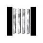 APC NetShelter kabel Management, Pionowy organizer kabli, do szaf sieciowych NetShelter SX 48U, zestaw 4 szt., 250 x 2045 x 170 mm