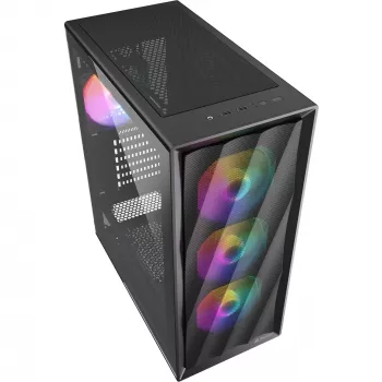 Obudowa komputerowa Sharkoon VK4 Rainbow ATX Czarna