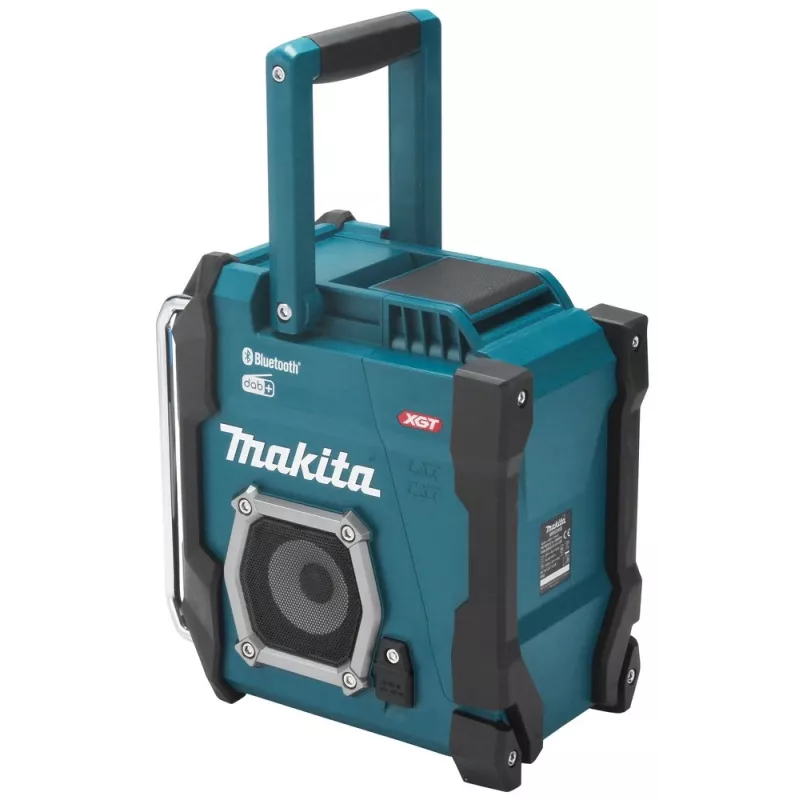 Radio Makita MR004G Worksite analogowo-cyfrowe czarny, zielony