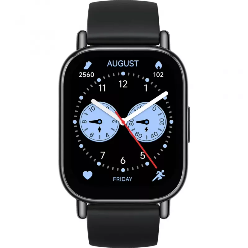 Smartwatch Xiaomi Redmi Watch 5 Lite — 1.96 cala AMOLED, GPS, 470 mAh, 48 mm, pasek TPU, Czarny