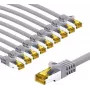 Wentronic 69521 Szary kabel krosowy Ethernet