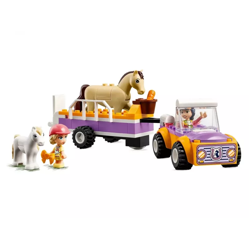 LEGO Friends Zestaw z przyczepą dla koni i kucyków 42634