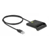 Czytnik kart inteligentnych DeLOCK 91724 USB Type-A Czarny