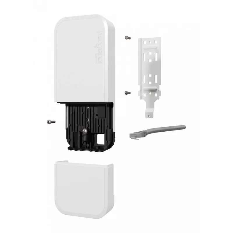 MikroTik wAP ax Dwuzakresowy Gigabit Ethernet X2 | wAPG-5HaxD2HaxD | 10/100/1000 Mbit/s | Porty Ethernet LAN (RJ-45) 2 | Obsługa Mesh Nie | MU-MIMO Nie | Brak łączności mobilnej