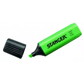 Zakreślacz STANGER, 1-5 mm, zielony, 1 szt. 180006000