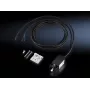 Akcesorium do kompaktowej lampy systemowej LED Rittal SZ 4315.810, czarne, kompatybilne z 4140.810/820/830/840, głębokość 3000 mm
