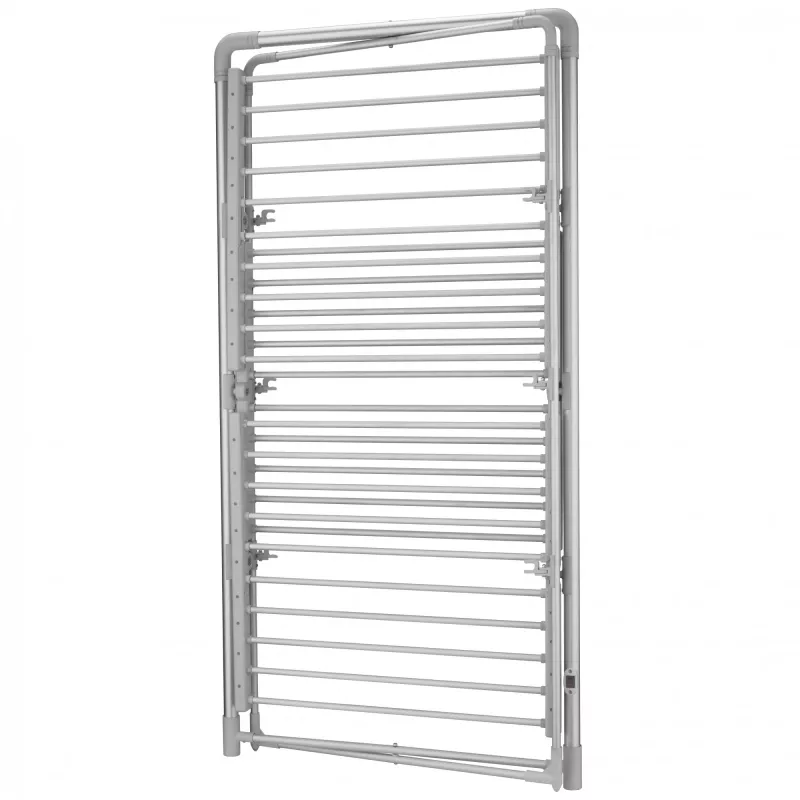 Elektryczna składana suszarka na pranie Adler AD 7829 — 300 W, 148×52×90 cm, biała, wolnostojąca
