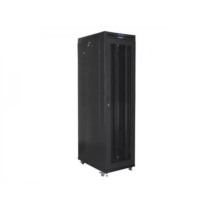 Wolnostojąca szafa rack Lanberg FF01-8047-23BL 47U 1200kg Czarna