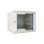 Extralink Szafa rack 9U 600x600 AZH Szara, naścienna, skrzydłowa