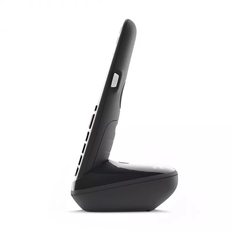 Gigaset E720 Telefon analogowy/DECT z identyfikacją rozmówcy Czarny