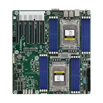 Płyta główna ASRock ROME2D16-2T LGA 4094 EEB, dwuprocesorowa, 16 gniazd DIMM DDR4, 3.2 TB RDIMM, 5x PCIe x16 Gen4, 16x SATA III