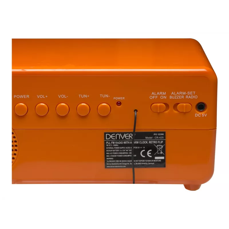Denver CR-425, Ur, Analogowe i cyfrowe, F