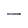 Przełącznik KVM Unitek V307A USB HDMI 2-portowy 4K Ultra HD 3840x2160@60Hz HDCP 2.2, obudowa metalowa, szary