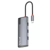 Hub USB-C Tellur TLL321061 z PD 3.0 100W, wyjściem HDMI i 3× portami USB 3.0