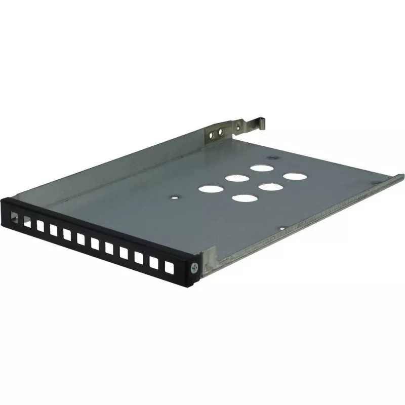 Inter-Tech IPC 1U-1404 Rack czarny, stal nierdzewna