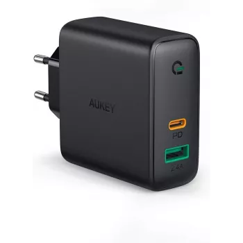 Ładowarka ścienna PA-D3 2xUSB Power Delivery (1xUSB+1xUSB C) 5,4A 60W Dynamic Detect
